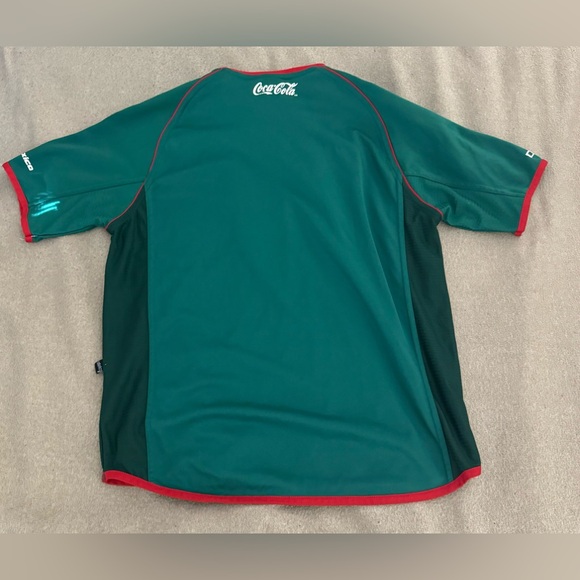 Atletica Mexico 2002 Home Football Shirt Soccer Jersey Size Medium Y2k Blokecore - Picture 4 of 8